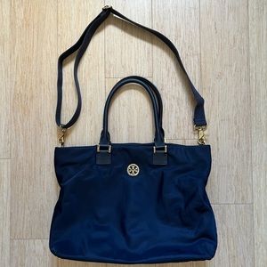 Tory Burch nylon tote crossbody shoulder bag. 100% authentic.